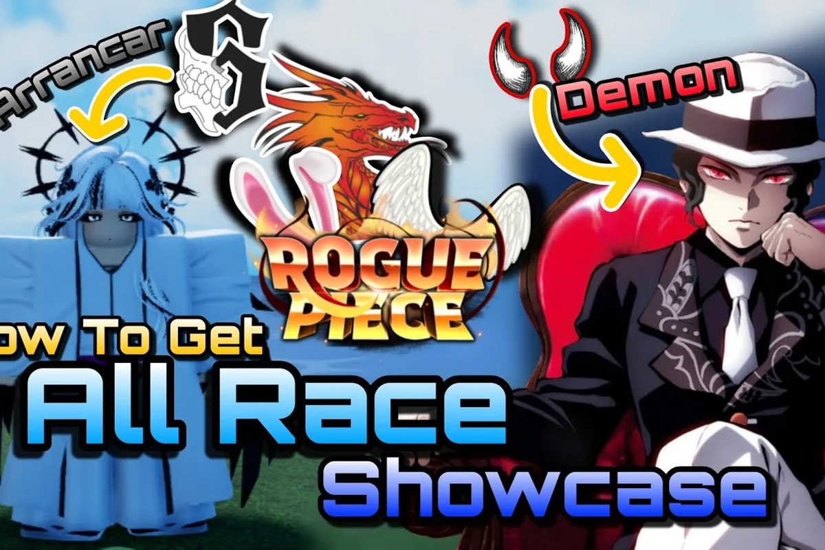 Rogue Piece Rebirth Race Showcase: Video & Powers List